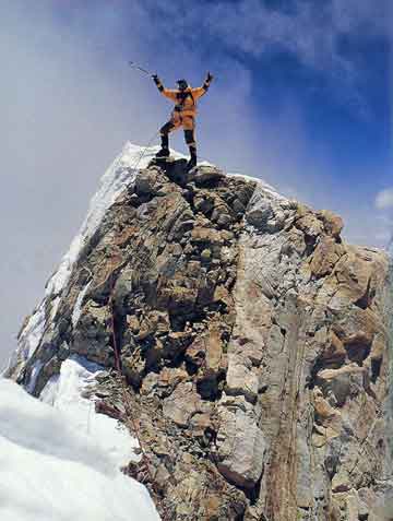 
Veikka Gustafsson On Manaslu Summit April 22, 1999 - Himalayan Quest: Ed Viesturs on the 8,000-Meter Giants book
